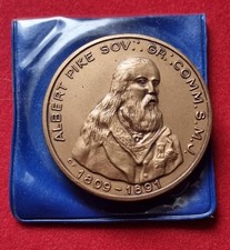 MASONRY MEDAL MASONRY ALBERT