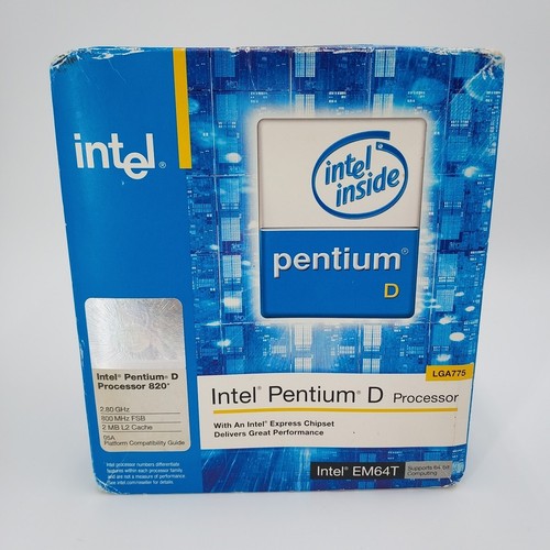 Processore intel pentium 820 - processore,