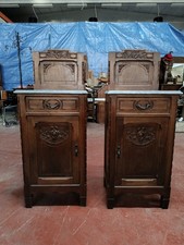 COPPIA COMODINI STILE LIBERTY EPOCA 900