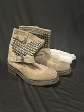 Stivali da moto in pelle