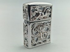 Accendino zippo cromato - accendino,