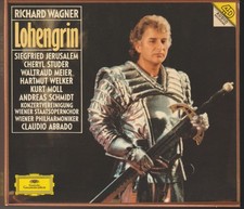 Wagner: Lohengrin (Gesamtaufnahme) Studer, Jerusalem, Claudio Abbado 3 CD Box