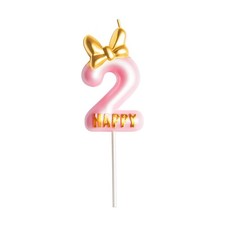 7CM Candele Compleanno Rosa Bambina Carino Candeline Compleanno Particolari N