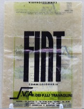 fiat 500 busta paga pubblicitaria 1964 ravenna f.lli travaglini d abarth coupè