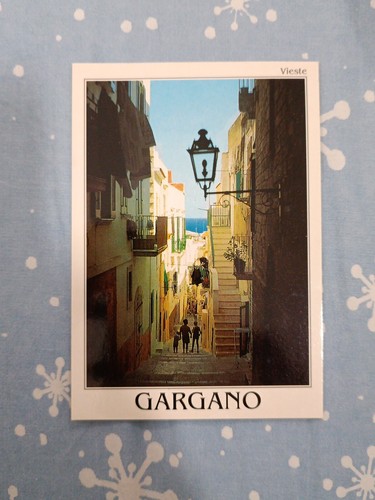 Cartolina gargano vieste - gargano,
