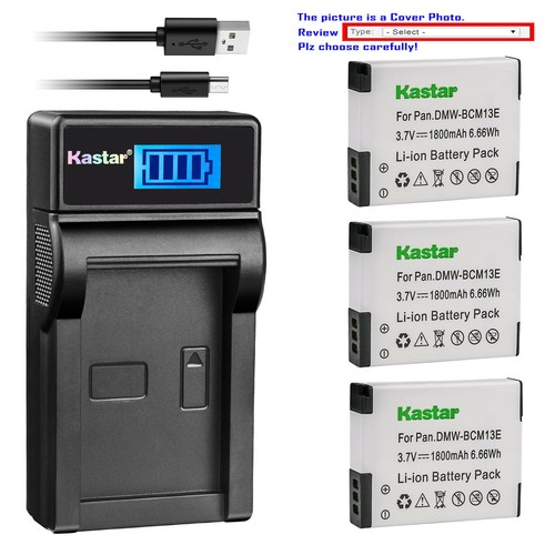Kastar battery lcd charger for - battery,