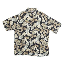 Camicia Hawaiian Da Uomo Nera