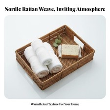 Cestino Intrecciato in Finto