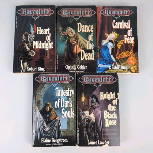 Ravenloft paperback book lot - paperback,