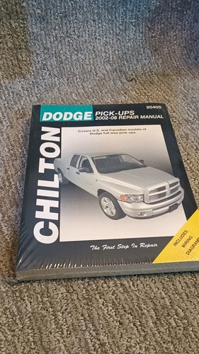 Dodge pick ups 2002 repair - dodge, pick-ups
