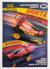 Pubblicita' Gig Nikko Grinta Minigrinta Vintage Advertising Publicite' 1992 (T10