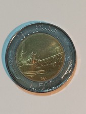 Moneta Repubblica Italiana 500