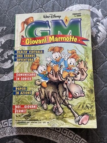Giovani marmotte disney - m,