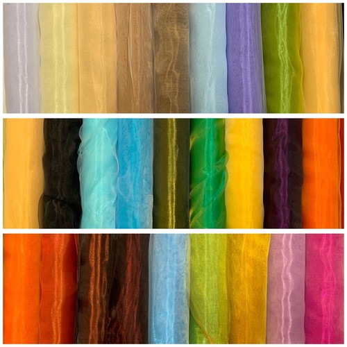 Organza tessuto unito - organza,
