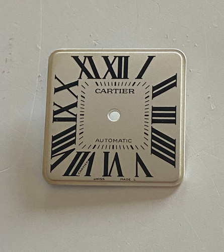 Cadran montre cartier - de,