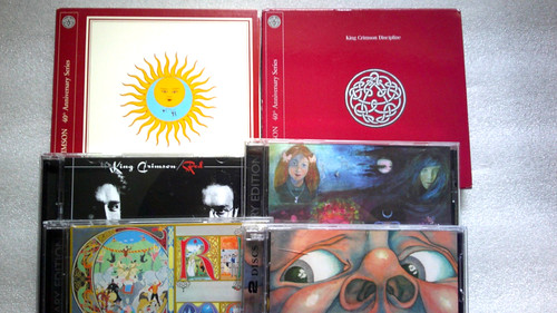 King crimson dvd - lot, 6