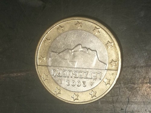 Euro lussemburgo 2002 - euro, rara