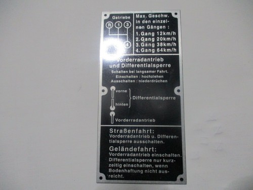 Targa puch aveligner quadro - aveligner,