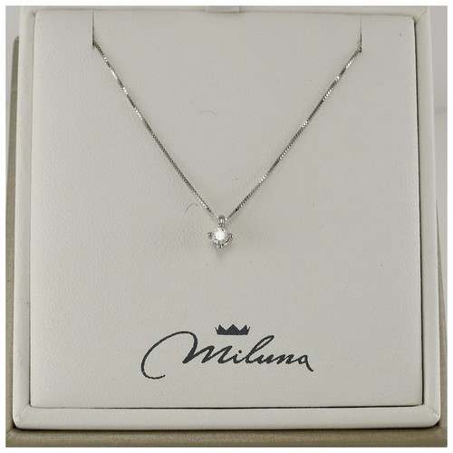 Girocollo miluna diamante - girocollo,
