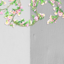 Ghirlanda di fiori margherita