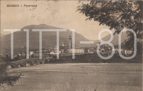 Bobbio panorama - bobbio, (piacenza)