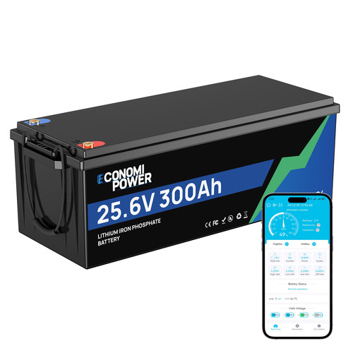 Batteria 24v 300ah lifepo4 - 24v,