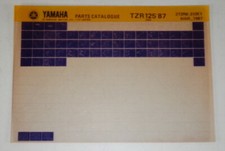 Yamaha TZR 125 '87 Microfich