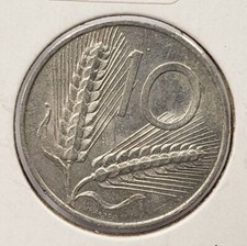 1952 Italy 10 Lire - SKU-F4960
