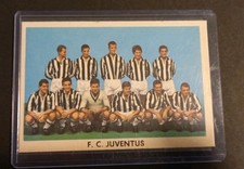 FIGURINA CARTONATA SIDAM IL CALCIO ITALIANO 1960-61 JUVENTUS SQUADRA 91