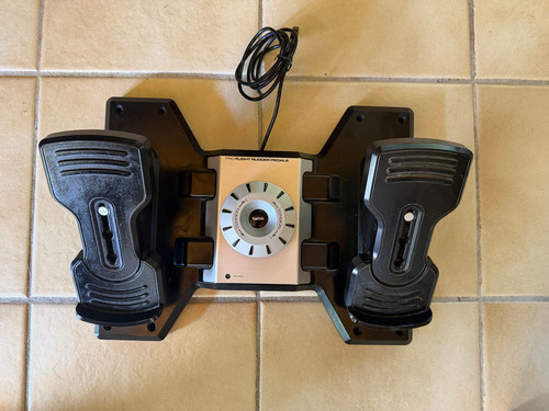 Logitech saitek rowing pedals - logitech,