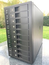 ICY BOX IB-3810U3 - Case disco rigido 10 scomparti SATA HDD - USB 3 - OTTIMO!