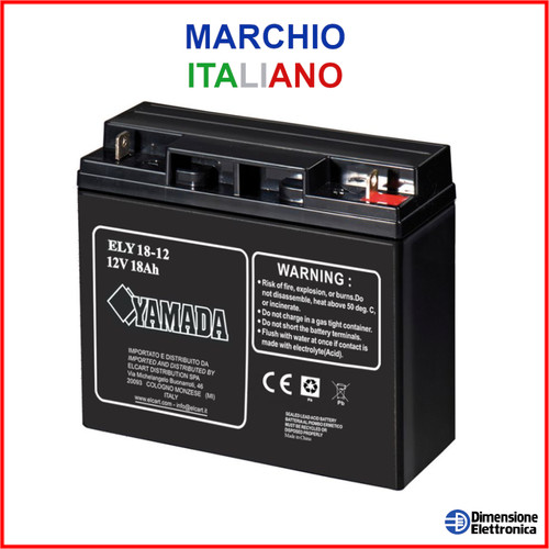 Batteria 12v 18ah - , piombo