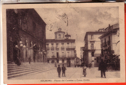 Cartolina sulmona fp - cartolina,