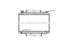 Radiatore Acqua Motore Nissan