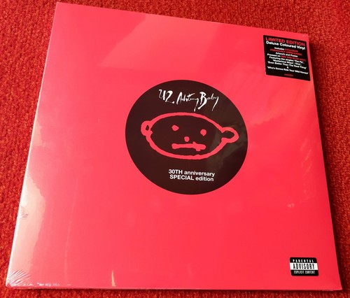 Achtung baby red - u2, +