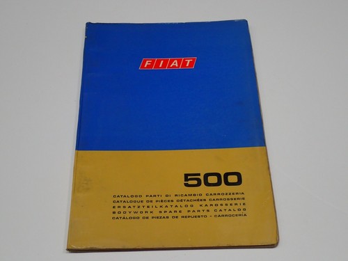 Fiat nuova 500 - 500, catalogo