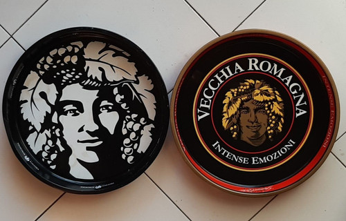 Vassoio latta vecchia - latta, romagna
