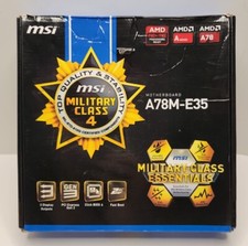 MSi A78M-E35, socket FM2, scheda madre AMD