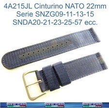 CINTURINO CORDURA NATO SEIKO 22mm SNZG/SNDA ORIGINALE