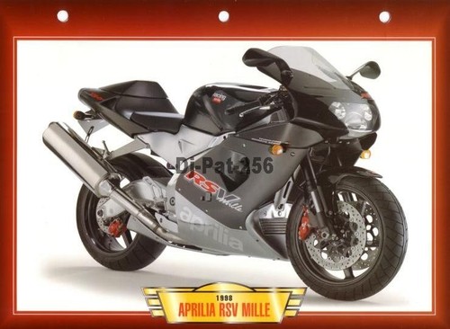 Fiche moto aprilia rsv - fiche, :