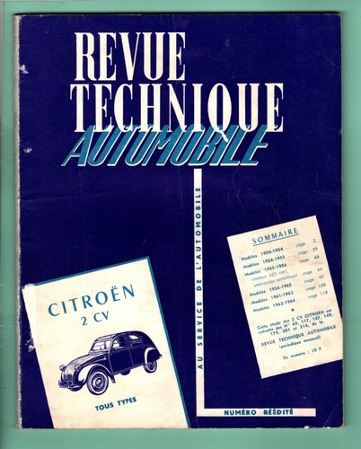 Revue technique - ▬►,