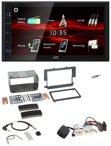Jvc usb bluetooth volante dab - volante,