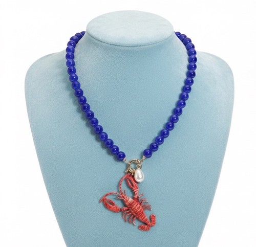 Collana aragosta zara perla - collana,