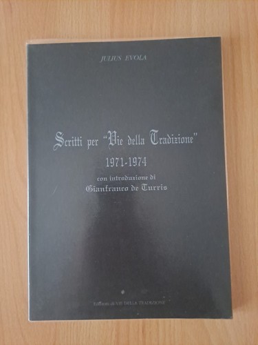 Julius evola scritti per - julius,