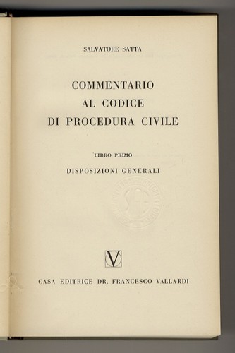 Commentario codice di - al,