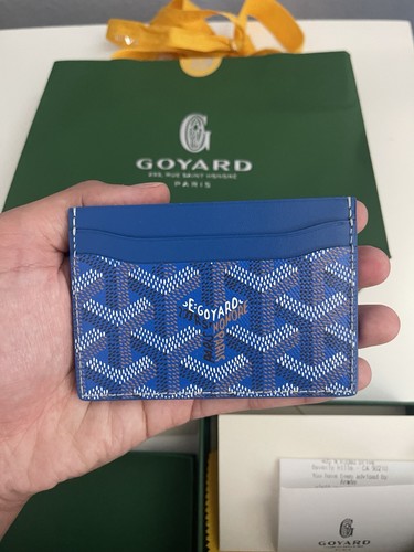 Goyard blue chevron - blue,