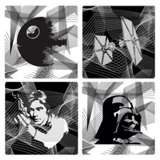 Star wars plates melamine - star,