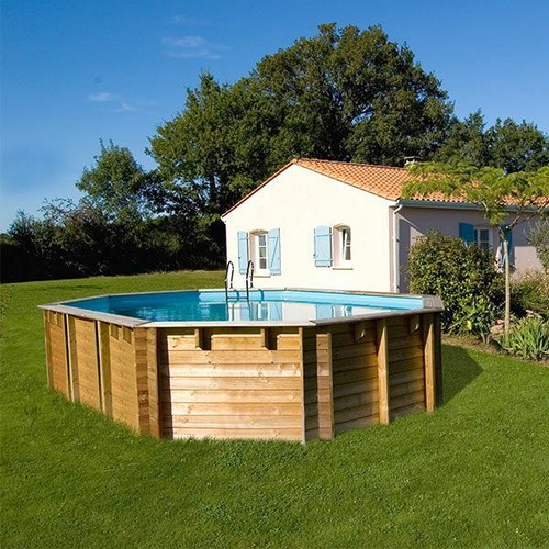 Piscina fuori terra legno