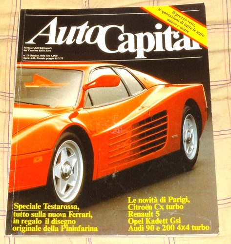 Autocapital ottobre 1984 - autocapital,