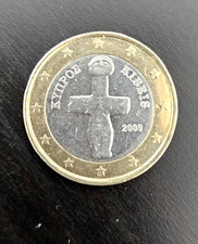 Vendo Monete da 1 € cipro annao 2009 KIBRIS